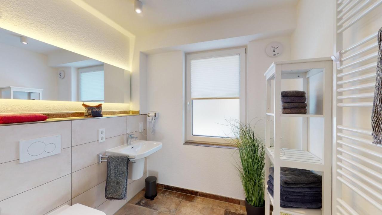 Seeblick Nordlicht, Exklusive Wohnung Mit Terrasse 방어로게 외부 사진
