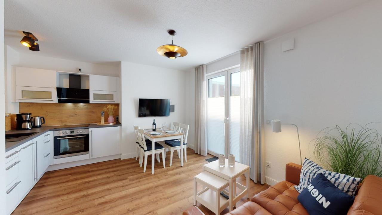 Seeblick Nordlicht, Exklusive Wohnung Mit Terrasse 방어로게 외부 사진