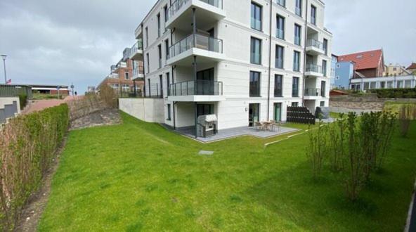 Seeblick Nordlicht, Exklusive Wohnung Mit Terrasse 방어로게 외부 사진