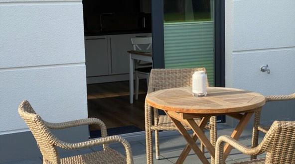 Seeblick Nordlicht, Exklusive Wohnung Mit Terrasse 방어로게 외부 사진